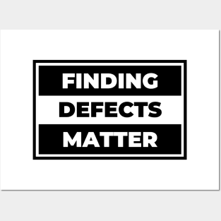 Finding Defects Matter Posters and Art